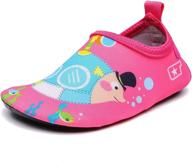 π kids outdoor sports aqua socks: barefoot slippers for yoga, running, swimming logo