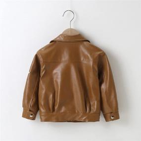 img 3 attached to Jackets Childrens Clothing Leather Street