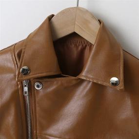 img 2 attached to Jackets Childrens Clothing Leather Street