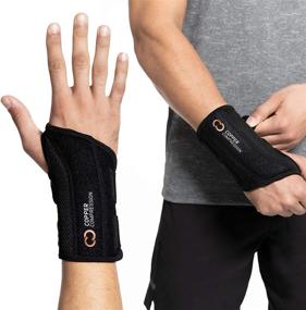 img 3 attached to Copper Compression Wrist 👍 Brace Tendonitis Relief: A Review