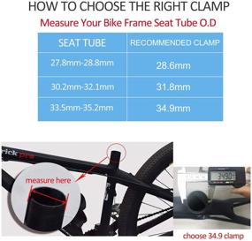 img 1 attached to PLATT Aluminum Alloy Bike Seatpost Clamp - 28.6mm / 31.8mm / 34.9mm Seatpost Collar