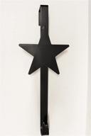 🌟 authentic handmade wrought iron star wreath hanger by amish craftsmen logo