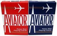 premium aviator casino playing cards - twin pack логотип