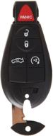 🔑 eccpp keyless entry remote key fob replacement for chrysler 300, dodge, jeep key fob logo