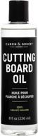 🌿 caron & doucet - cutting board & butcher block conditioning oil - 100% plant based & vegan - ideal for wood & bamboo - enhances cleaning efficiency - no mineral oil logo