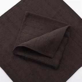 img 2 attached to Classic Collection Luxurious Washcloth Choloate