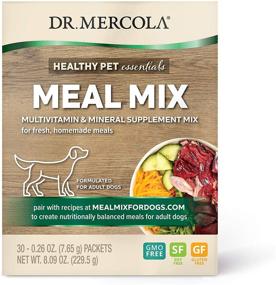 img 3 attached to 🐶 Mercola Adult Dog Meal Mix - 30 Packets, Non GMO, Soy and Gluten Free