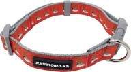 nauticollar nylon ribbon collar medium logo