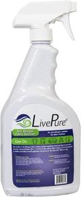 img 2 attached to 🌬️ LivePure LP-SPR-32 Anti-Allergen Fabric Spray - Household Surfaces and Upholstery, 32 OZ - Helps Combat Allergies Caused by Dust Mites, Pet Dander - White