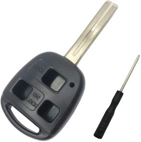 img 4 attached to Replacement Keyless Entry Remote Control Interior Accessories in Key Shells