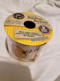 img 1 attached to 🎃 Autumn Harvest Pumpkins Ribbon - Halloween, Thanksgiving, Fall Décor