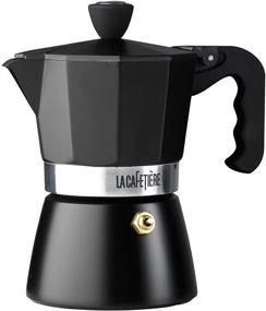 img 4 attached to ☕ Классический черный кофеварка для эспрессо La Cafetiere на 3 чашки: перколятор для идеального заваривания.