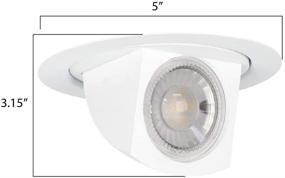 img 1 attached to 💡 Feit Electric LEDR4SCP 930CA SP: The Ultimate Energy-Efficient LED Flood Light