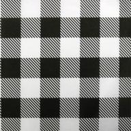 🐃 iconikal white buffalo plaid tissue paper: 20 x 20-inches, 60-sheets logo