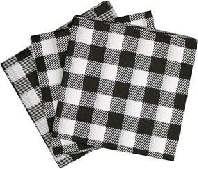 img 3 attached to 🐃 Iconikal White Buffalo Plaid Tissue Paper: 20 x 20-inches, 60-Sheets