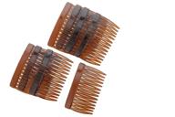 🐢 tortoise hair combs: versatile and practical set of eight (8) for all your styling needs logo