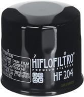 hiflo filtro hf204 high performance black oil filter logo