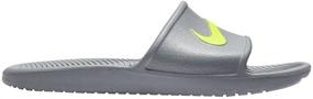 img 2 attached to 🔥 Ultimate Comfort: Nike Shower Slide Sandals - Black Men's Shoes