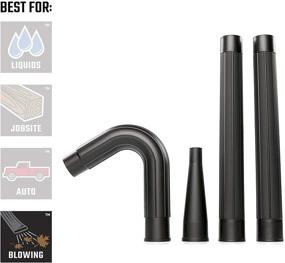 img 2 attached to CRAFTSMAN CMXZVBE38640 Gutter Cleaning Kit: 4-Piece Set for Wet/Dry Shop Vacuums