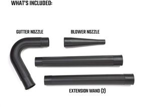 img 1 attached to CRAFTSMAN CMXZVBE38640 Gutter Cleaning Kit: 4-Piece Set for Wet/Dry Shop Vacuums