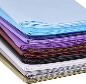 img 2 attached to 🎁 Supla 120 Sheets 24 Colors Tissue Paper Bulk - Vibrant Rainbow Wrapping & Art Craft Pom Pom Tissue Paper 20 x 26" for Birthday, Parties & Gifts