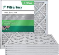 optimized hvac filtration: filterbuy 🌬️ 24x24x1 pleated furnace filters for top-notch filtration logo