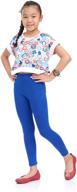 👖 dark blue girls legging long leg variety of colors in large size logo