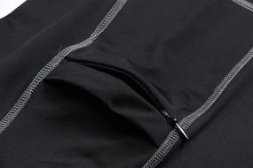 img 1 attached to 💪 LUWELL PRO 1127 3Black Compression Undershorts
