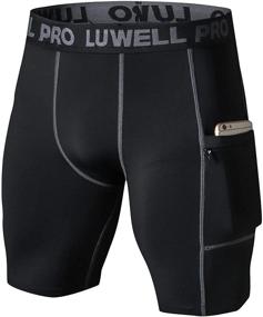 img 3 attached to 💪 LUWELL PRO 1127 3Black Compression Undershorts