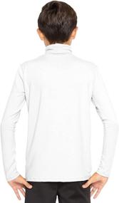 img 2 attached to 👚 Ultra-Soft Stretchy Long Sleeve Turtleneck in Poly Spandex