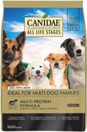 canidae all life stages premium dry dog food: optimal protein & whole grains for all breeds, ages & sizes logo