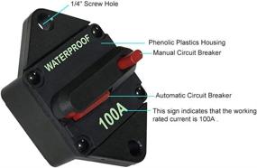 img 1 attached to ⚓️ Waterproof Marine Thermal Circuit Breaker: Ensuring Reliable Electrical Protection Onboard