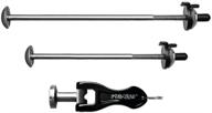 secure your ride with pinhead bicycle locking skewer set, 2 pack! logo