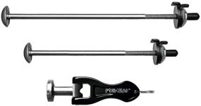 img 1 attached to Secure Your Ride with Pinhead Bicycle Locking Skewer Set, 2 Pack!