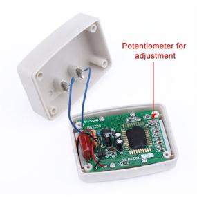 img 3 attached to 📊 DROK 90538 Flat Plug AC Voltage Panel Power Line Test Monitor Gauge Meter - 110V 220V LCD Voltmeter