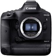 canon eos-1d x mark iii dslr camera bundle: cfexpress card & reader, 20.1 mp, 4k video, dual cfexpress slots - black logo