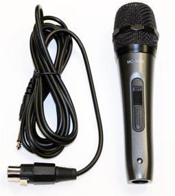 img 2 attached to Enhanced Mediasonic Professional Unidirectional Dynamic Microphone - 10ft Cord with Convenient On/Off Switch