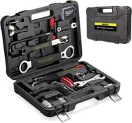 🔧 arucmin 24-piece bike tool kit: expert bicycle repair set for mountain & road bikes, essential maintenance tools with storage case logo