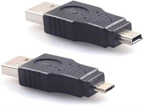 img 1 attached to ANiceS OTG 5-Pin мужской на женский мини адаптер-конвертер - USB в Micro USB