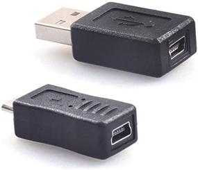 img 3 attached to ANiceS OTG 5-Pin мужской на женский мини адаптер-конвертер - USB в Micro USB