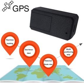 img 3 attached to 🚗 Hangang GPS - Мини Анти-вор в реальном времени Автомобильный трекер: Портативное GPS-отслеживание, Анти-потеря GPS-локатор с длительным временем ожидания 200 часов для кошелька, сумки, сумки для детей (iOS и Android)