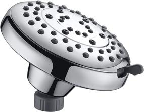 img 4 attached to 💦 High Pressure 5 Spray Settings Fixed Shower Head - F&R 4.7" AW2T502-F01CP