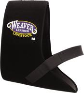 🐮 weaver leather livestock cattle neck sweat black, medium: optimal comfort and fit for your cattle logo