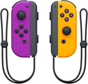 img 1 attached to 🎮 FANPL 5-in-1 Connector Grip for Nintendo Switch Joy-Con & OLED Joy-Con Model, Enhanced Comfort Game Handle with Wrist Strap for Joy-Cons