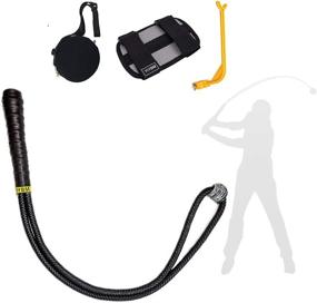 img 4 attached to 🏌️ Enhance Your Golf Swing with YIYBM Golf Rope SwingTraining Sticks Combo: Ideal for Beginners, Tempo Training, Warm-up, Posture Correction, and Swing Improvement