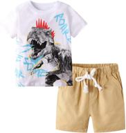 stylish summer outfits for toddler boys: clothing sets collection logo