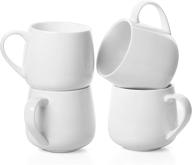 premium samsle porcelain coffee mugs set: exquisite and durable logo