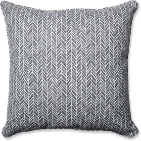 img 4 attached to Pillow Perfect Outdoor Herringbone 25 Inch