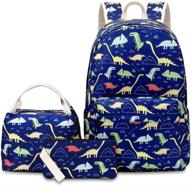 🦖 dinosaur backpack for elementary students by videoscla логотип