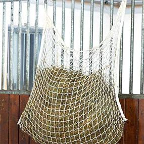 img 3 attached to 🐴 Orgrimmar Slow Feed Hay Net Bag: Optimal 63” x 40” Size for Full Day Horse Feeding with Small Opening